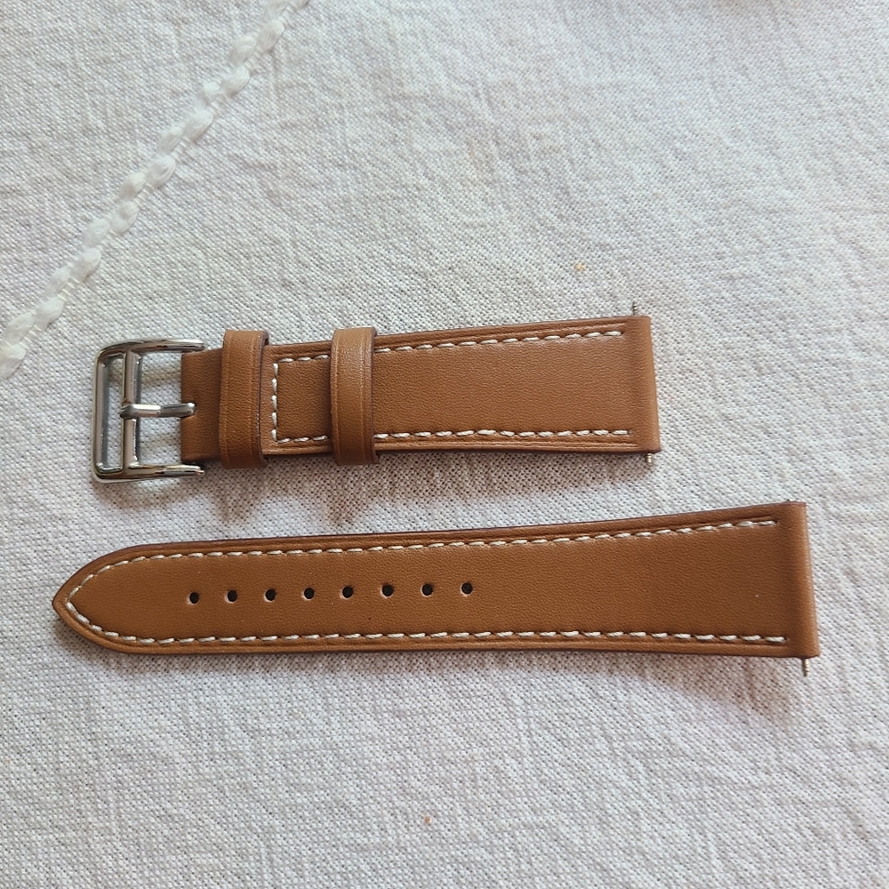 Fitbit Blaze brown leather band
